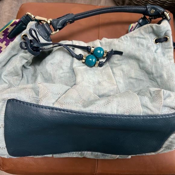 Rare Vintage Marc Jacobs denim workwear hobo / tote style bag - Picture 8 of 12